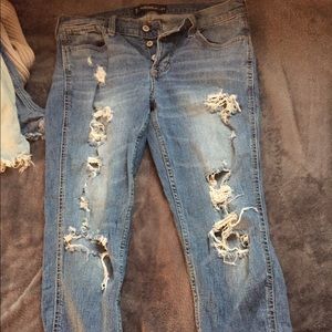 Hollister Girlfriend Jeans